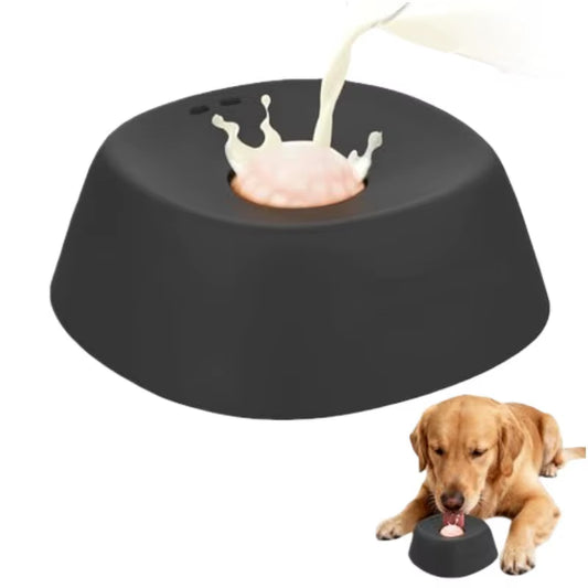 Dog Liquid Lick Bowl Pet Slow Feeder Non-Slip Spherical Dog Licking Bowl Food-Grade Safe